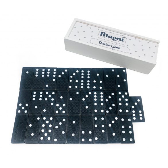 Joc clasic de domino din lemn Magni