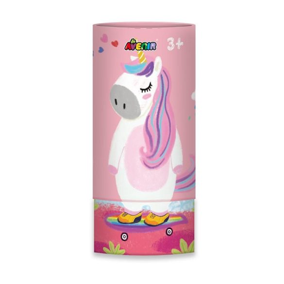 Creta 12 buc. 3 in1 unicorn cu poster Avenir