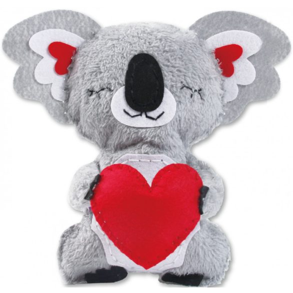 Cusătura pluș Koala cu inimioara Avenir