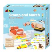 Kit de imprimare cu imagini Vehicule Avenir Kids