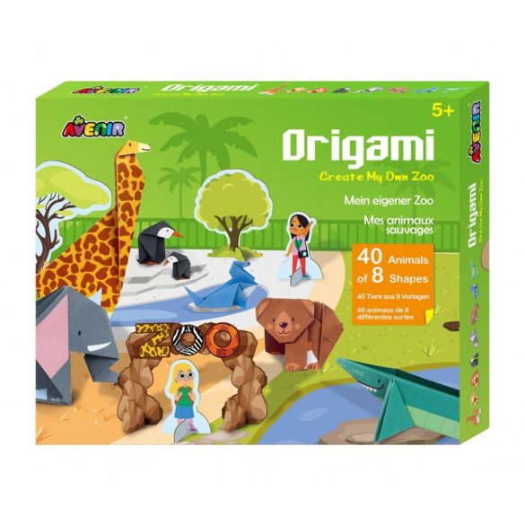 Origami de animale,În grădina zoologică Avenir