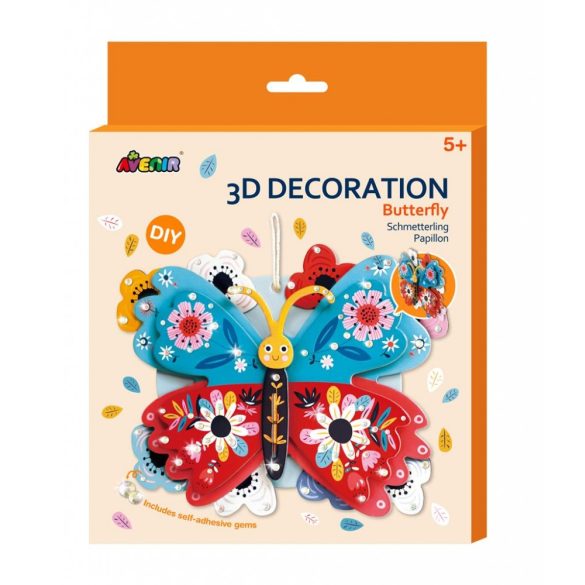 Puzzle decorativ 3D, Butterfly Avenir