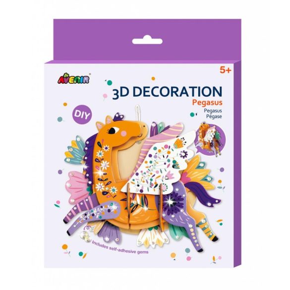 Puzzle decorativ 3D, Unicorn Avenir