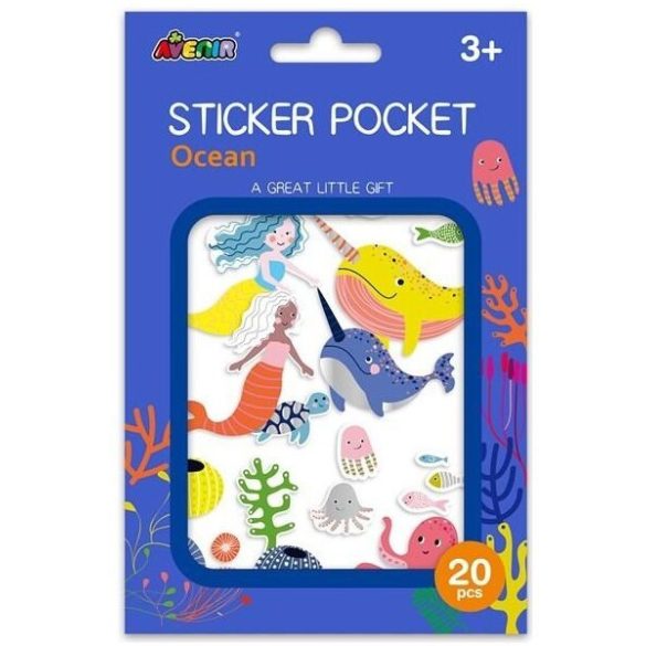 Abtibilduri/Stickere 20 bucati Ocean Avenir