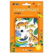 Abtibilduri/Stickere 20 bucati Jungla Avenir