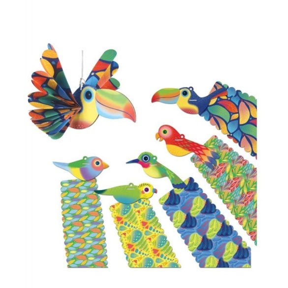 Set Origami-Păsări exotice CreaLign