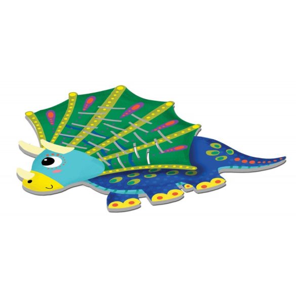 Set creativ cu solzi strălucitori, Dinosaurs CreaLign
