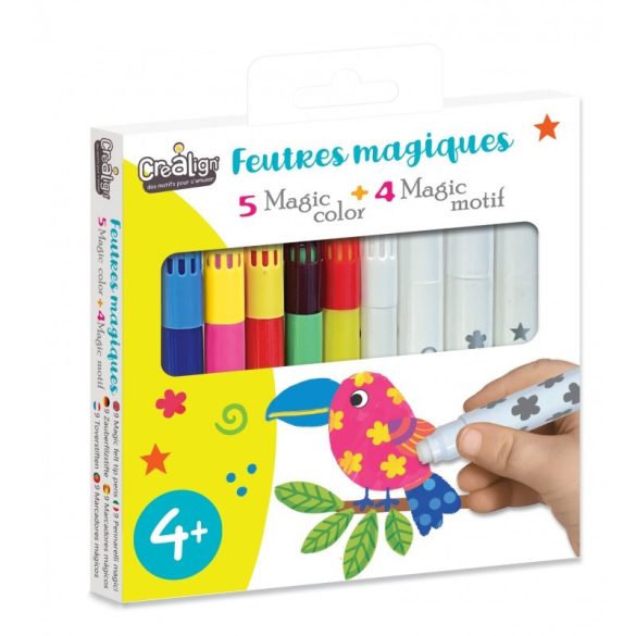 Set de pixuri magice, 9 piese Crealign