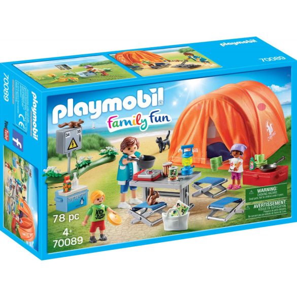 Camping de familie 70089 Playmobil Family Fun