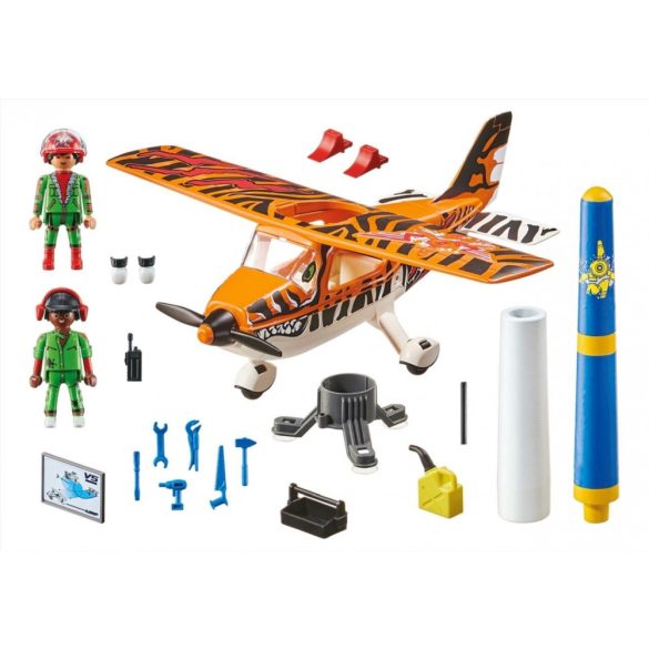 Air Stuntmen - Planor cu motor "Tiger" Playmobil 70902