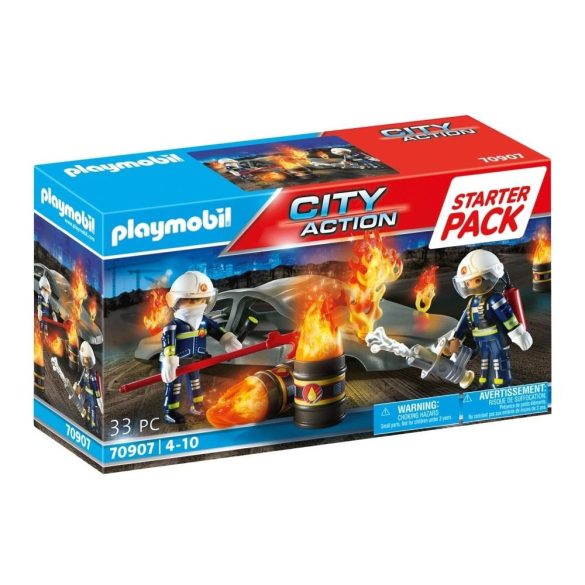 Starter Pack Pompieri în formare Playmobil 70907