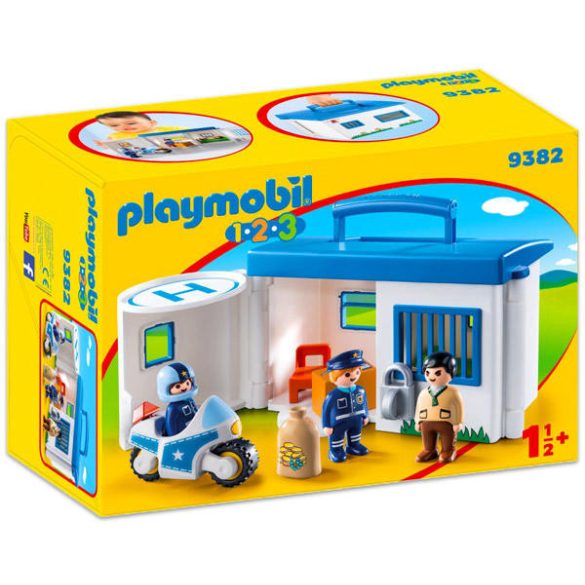 Poliție portabilă pentru copii Playmobil 9382