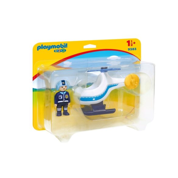 Elicopter de poliție 9383 Playmobil 1.2.3